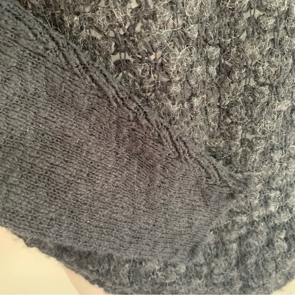 Eileen Fisher Open Knit Organic Cotton Alpaca Blend pullover Sweater - Picture 7 of 13